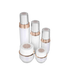 W522 Jar 15g 30g Bottle 30 50 100ml Factory Sale Customized Luxury Skin Care Acrylic Cream Jar Lotion Bottle Set